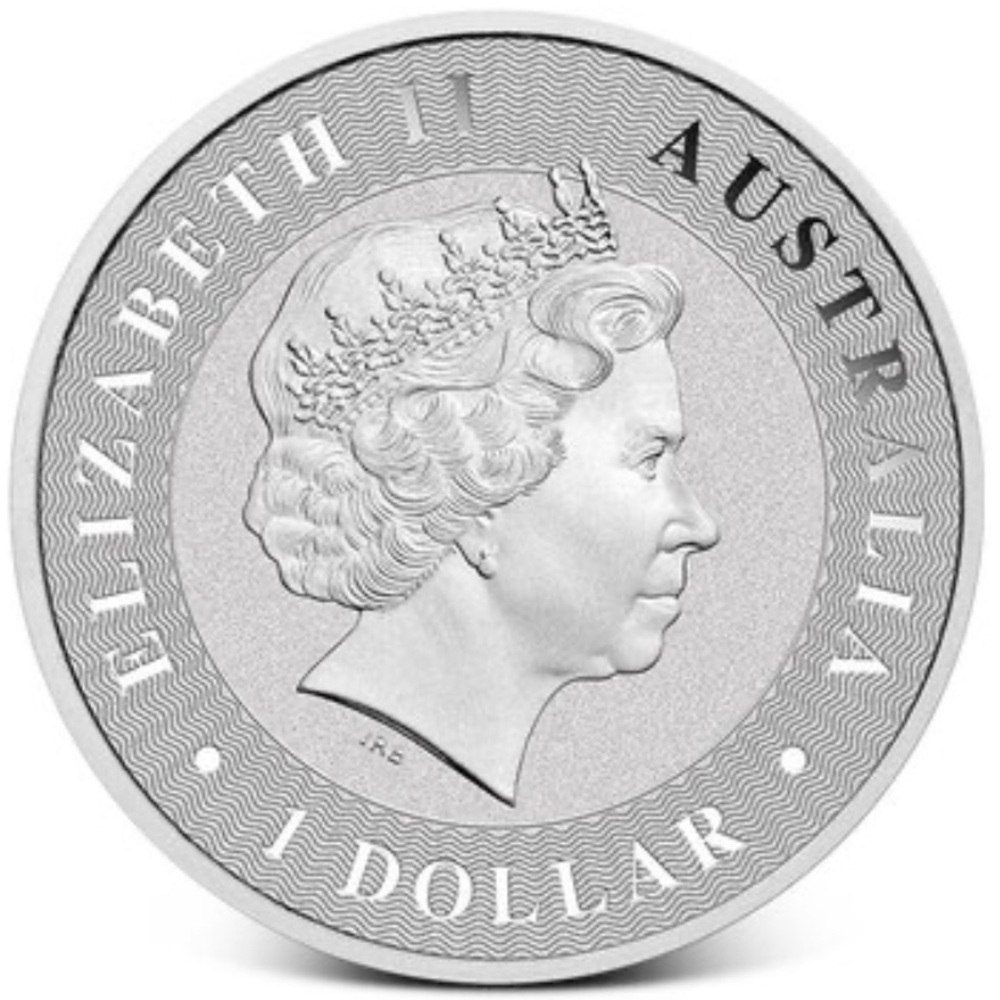 2022 AUSTRALIAN KANGAROO QUEEN ELIZABETH II ONE DOLLAR COIN